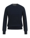 Barba Napoli Man Sweater Midnight Blue Size 48 Cashmere