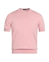 Barba Napoli Man Sweater Pink Size 38 Cotton