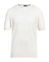 Barba Napoli Man Sweater White Size 42 Silk