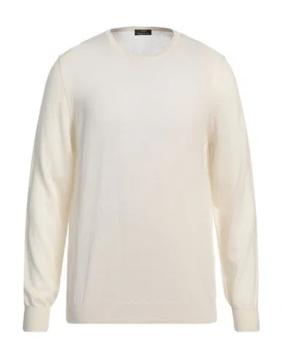 Barba Napoli Man Sweater White Size 42 Virgin Wool