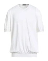 Barba Napoli Man Sweater White Size 46 Cotton