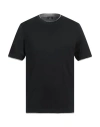 Barba Napoli Man T-shirt Black Size 50 Cotton