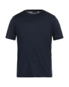Barba Napoli Man T-shirt Navy Size 44 Cotton In Navy