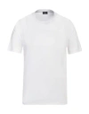 Barba Napoli Man T-shirt White Size 46 Cotton