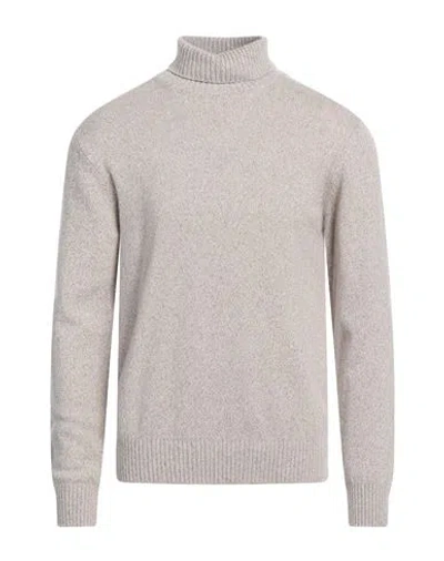 Barba Napoli Man Turtleneck Beige Size 48 Merino Wool, Viscose, Polyamide, Cashmere