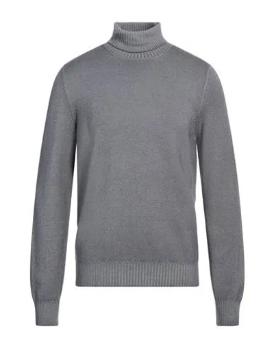Barba Napoli Man Turtleneck Lead Size 48 Virgin Wool