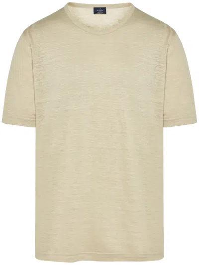 Barba Napoli Mélange T-shirt In Neutrals