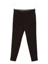Barba Napoli Napoli Pleated Trousers In Brown