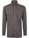 Barba Napoli Neck Shirt In Gray