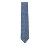 Barba Napoli Paisley-pattern Tie In Blue