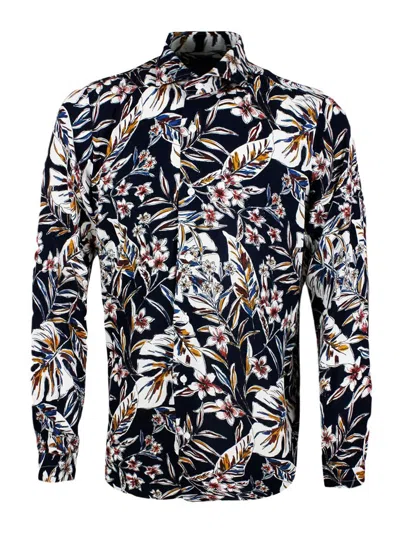 Barba Napoli Patterned Shirt In Multi