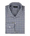 Barba Napoli Plaid Shirt In Blue