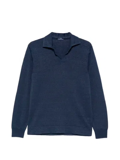 Barba Napoli Polo In Blue