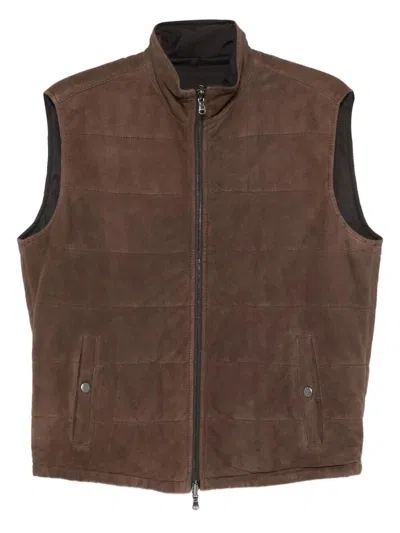 BARBA NAPOLI REVERSIBLE VEST