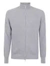 Barba Napoli Barba Full Zip Jacket Clothing In Gray