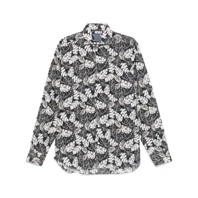 Barba Napoli Shirt In Black