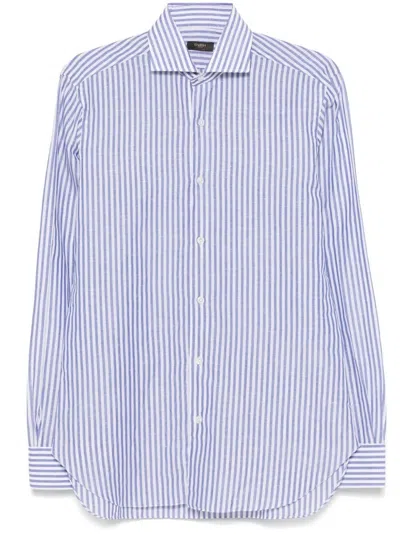 Barba Napoli Shirt In Blue