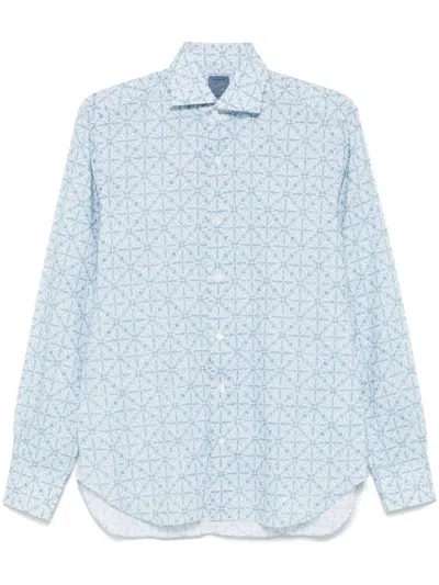 Barba Napoli Shirt In Blue