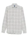 Barba Napoli Long Sleeve Shirt In Gray