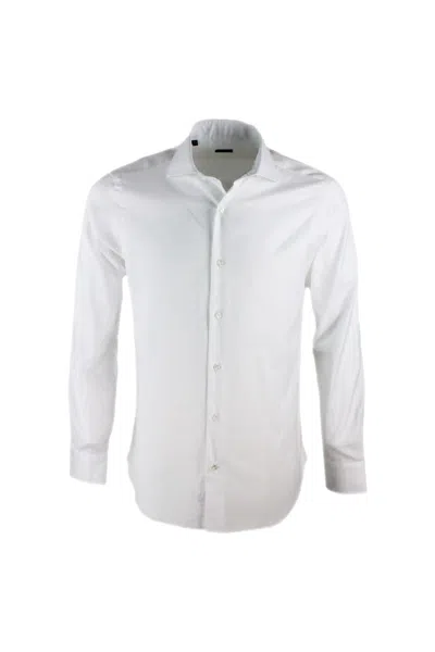 Barba Napoli Shirt In White