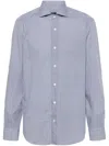 Barba Napoli Graphic-print Shirt In White