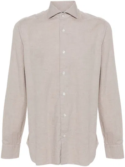 Barba Napoli Shirt In White