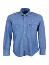 Barba Napoli Barba Shirts In Denim
