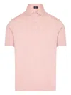 Barba Napoli Short-sleeve Polo Shirt In Pink