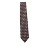 Barba Napoli Patterned Silk Tie In Multi