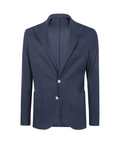 BARBA NAPOLI SINGLE-BREASTED BLAZER