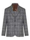 Barba Napoli Single-breasted Blazer In Blue