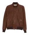 Barba Napoli Single-breasted Jacket In Brown