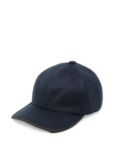 Barba Napoli Six-panel Baseball Cap In Blue