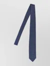 Barba Napoli Slim Pointed Tip Patterned Fabric Tie