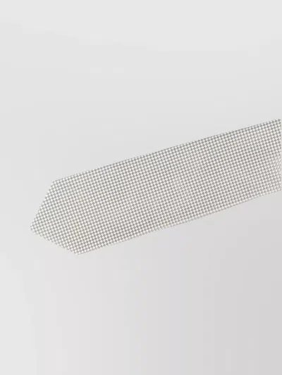 Barba Napoli Smooth Silk Tie Textured Pattern In Neutral