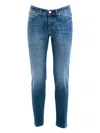 Barba Napoli Stretch-cotton Jeans In Blue