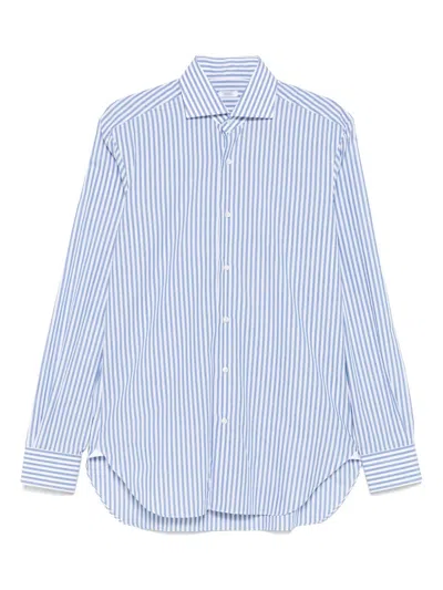Barba Napoli Striped Shirt