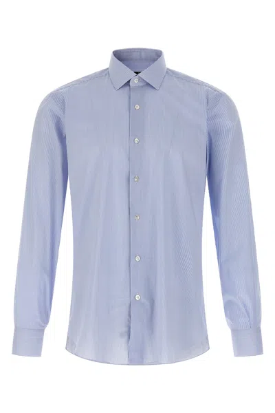 BARBA NAPOLI STRIPED SHIRT