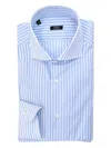 Barba Napoli Striped Shirt In Blue