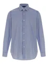 Barba Napoli Striped Shirt In Blue