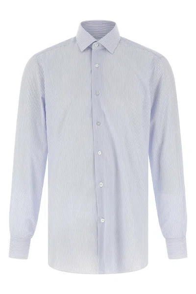 BARBA NAPOLI STRIPED SHIRT