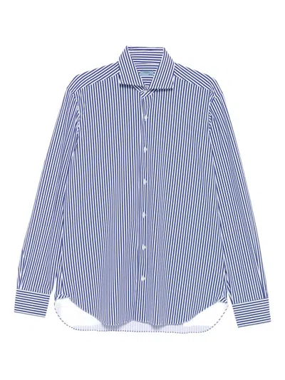 BARBA NAPOLI STRIPED SHIRT