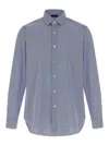 Barba Napoli Striped Shirt In Blue