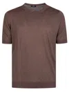 Barba Napoli Barba Tshirt In Marrone