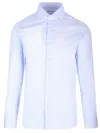 Barba Napoli Barba Pinstriped Straight In Light Blue