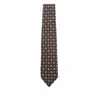 Barba Napoli Patterned Silk Tie In Multi
