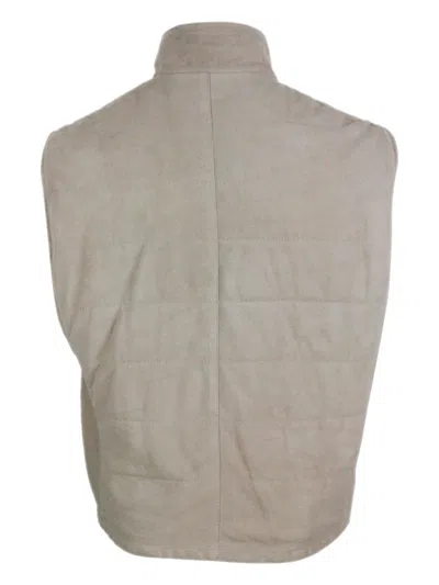 Barba Napoli Vest In Beige