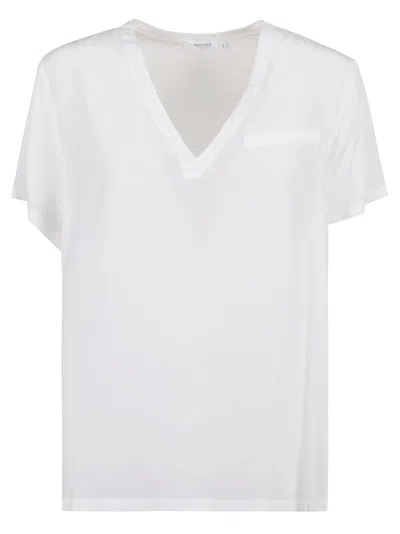 Barba Napoli W/neck Shirt In White