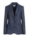 Barba Napoli Woman Blazer Navy Size 12 Virgin Wool In Navy