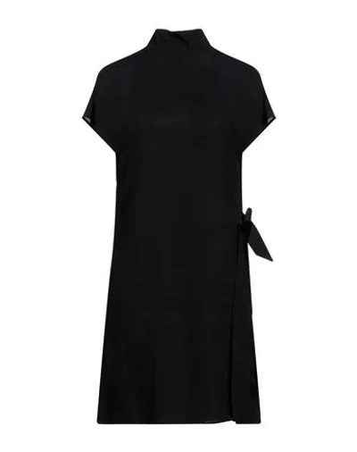 Barba Napoli Woman Mini Dress Black Size 6 Viscose